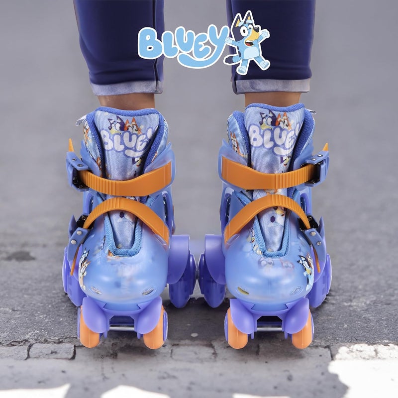 VOYAGER Kids Trainer Skates - Light Up Wheels, ABEC 5 Bearings, Durable PVC Material, Foam Shoe Lining, Perfect for Active Fun and Adventures, US Size 9-12 - Image 5